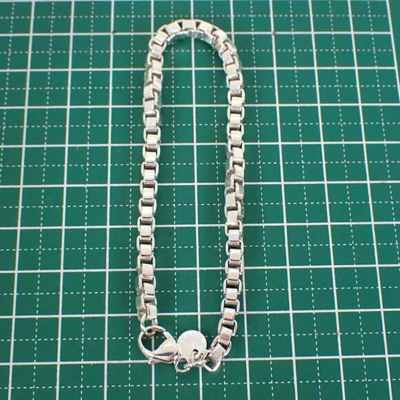 TIFFANY Silver Charm Bracelet - Picture 9 of 9